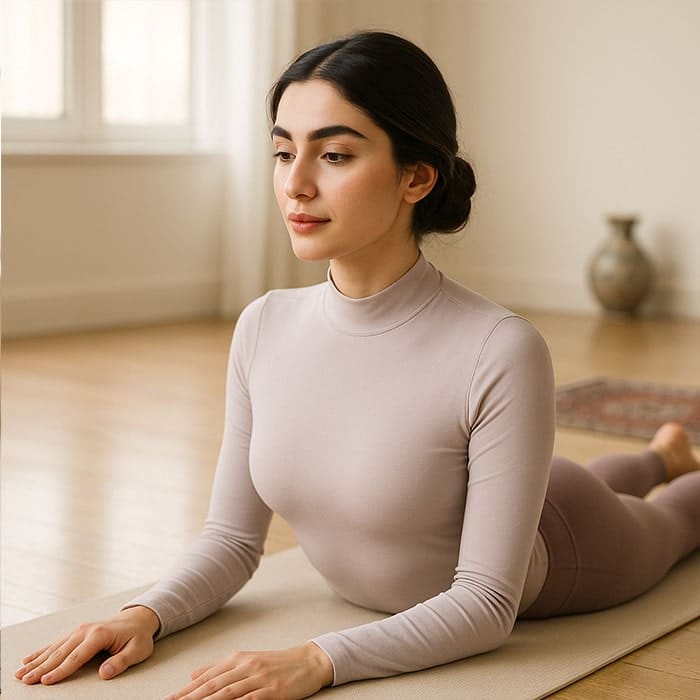 حرکت کبرا (Bhujangasana) یوگا